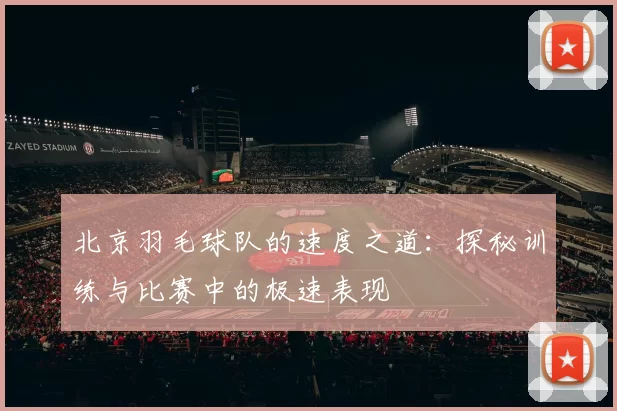 北京羽毛球队的速度之道：探秘训练与比赛中的极速表现