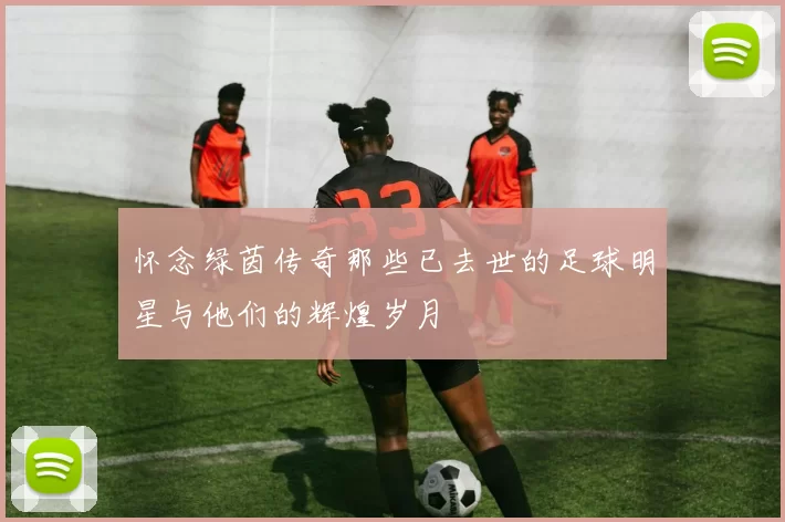 怀念绿茵传奇那些已去世的足球明星与他们的辉煌岁月