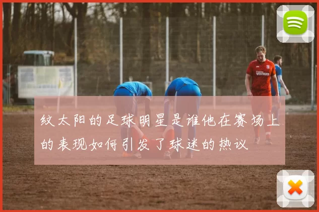 纹太阳的足球明星是谁他在赛场上的表现如何引发了球迷的热议